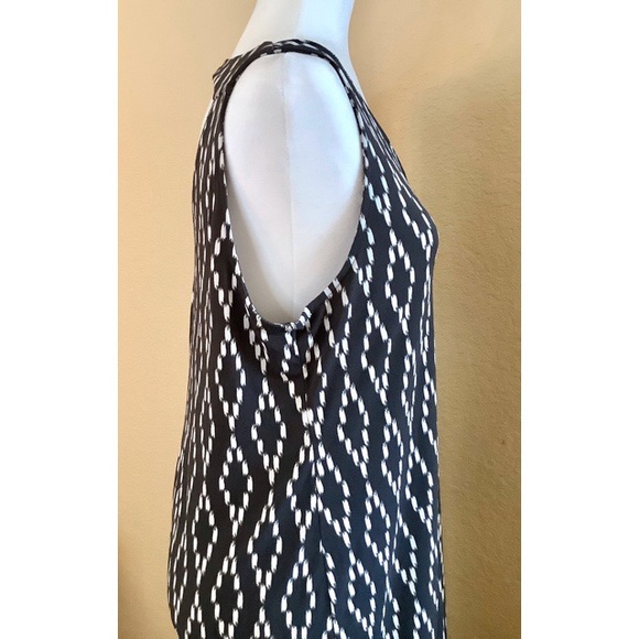 Gray Print Long Dress - Picture 7 of 8